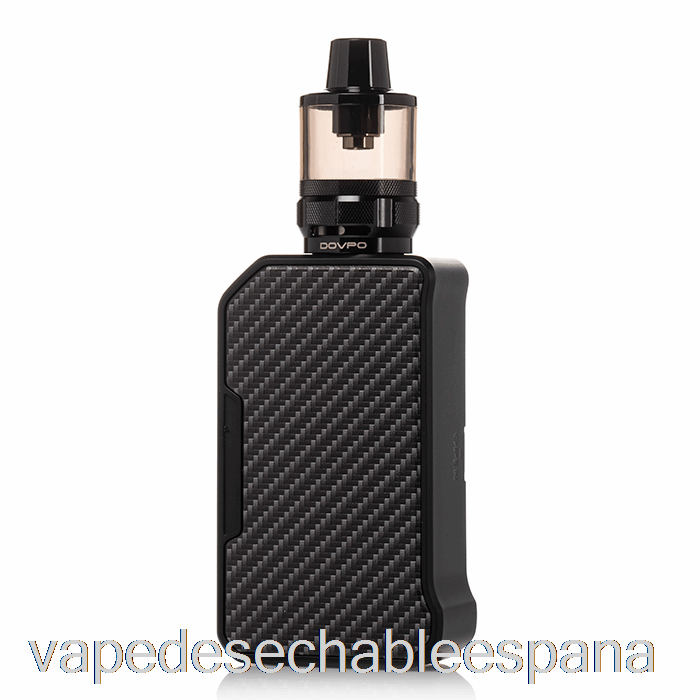 Vape España Dovpo Mvp 220w Kit De Inicio Fibra De Carbono Negro